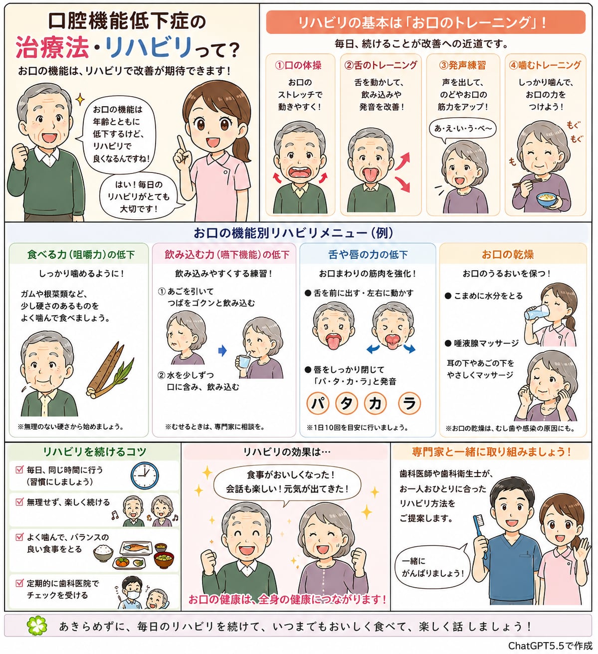 口腔機能低下症、小児口腔機能発達不全症｜資料4（旧サイト掲載資料）