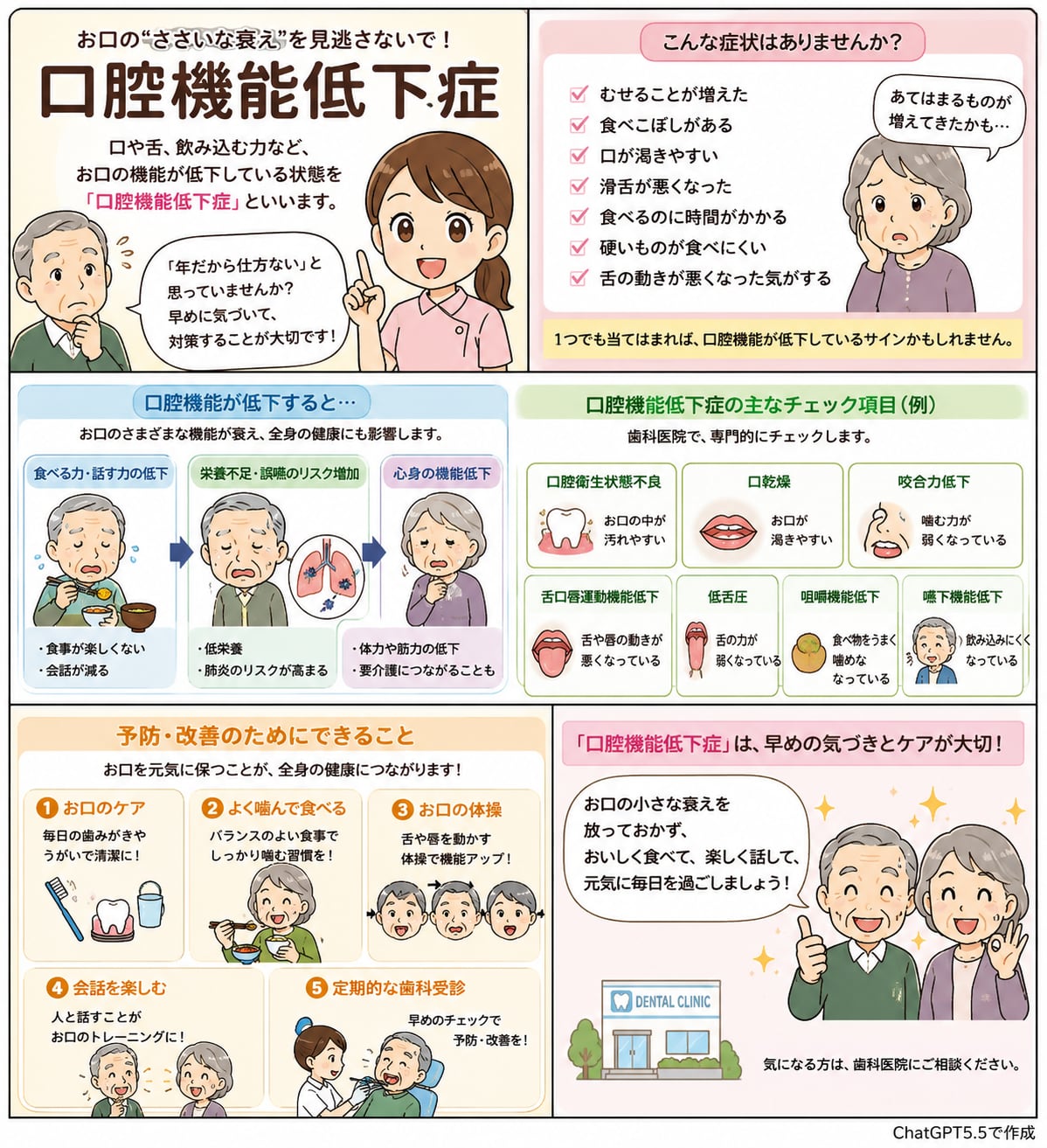 口腔機能低下症、小児口腔機能発達不全症｜資料3（旧サイト掲載資料）